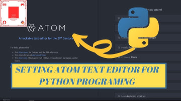 Installing and setting up Atom text editor for python programming| platformio-ide-terminal