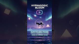 Hypnagogic Bloom #DreamInception #Neuroscience #SleepHacking