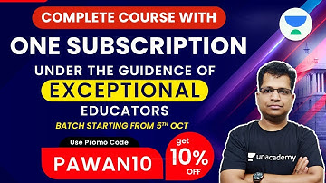 Complete Course with One Subscription | Use "PAWAN10" & Get 10 % Off