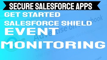Event Monitoring With Salesforce Shield - Get Started with Event Monitoring[Salesforce][TrailHead]