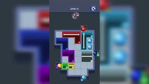 Drop escape color puzzle level 22 solution and walkthrough for gameplay 
