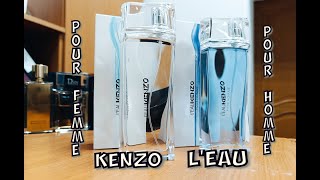 KENZO L'EAU - POUR HOMME (1999) & POUR FEMME (1996) c Randewoo - обзор легендарных свежих ароматов!