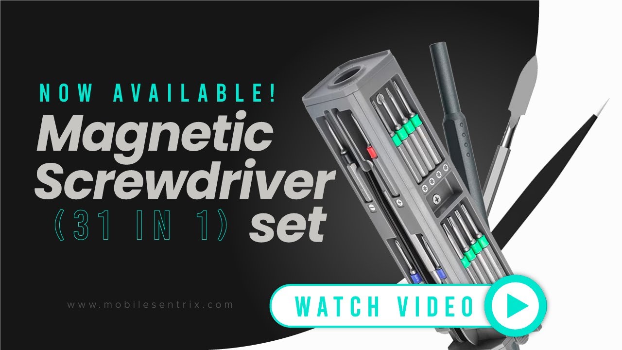 (31 IN 1) MAGNETIC SCREWDRIVER SET WITH 28 BITS👍
