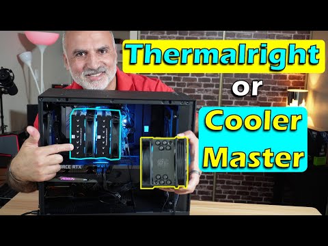Thermalright Phantom Spirit 120SE ARGB CPU Cooler installation & vs Cooler Master Hyper 212