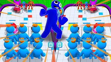 Merge Master Rainbow Friends in Merge Master Blue Monster Game | Merge Master Blue Monster