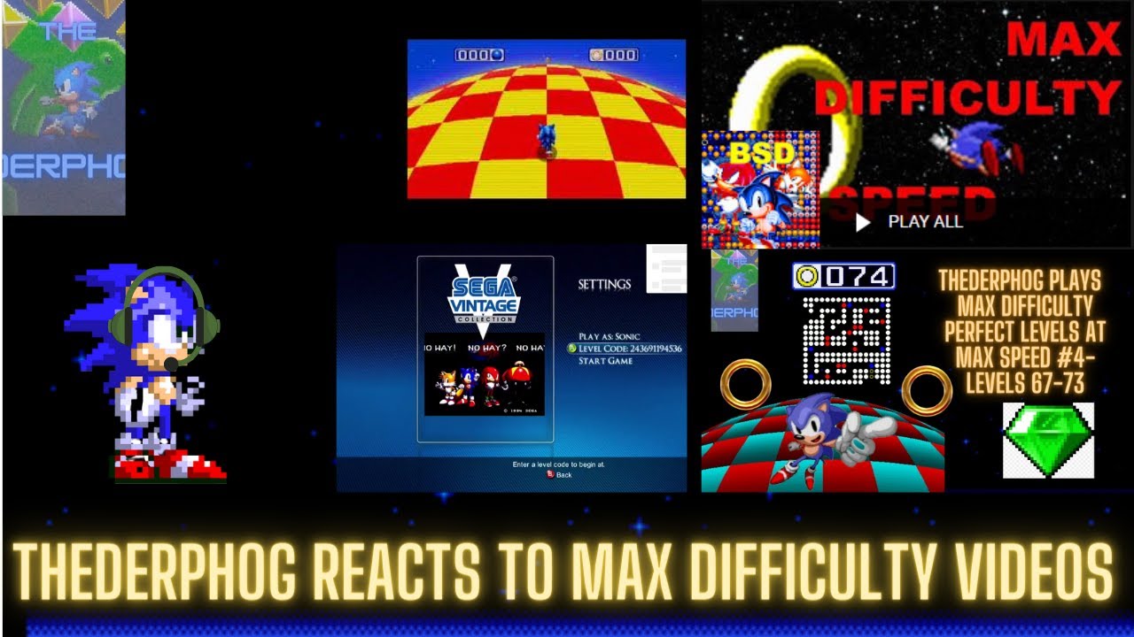 TheDerpHog Reacts to MAX Difficulty Videos