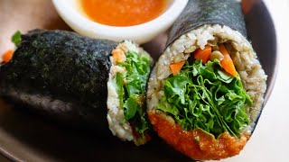 Vegan Sushi Burrito Recipe // Starch Solution + Plant based!