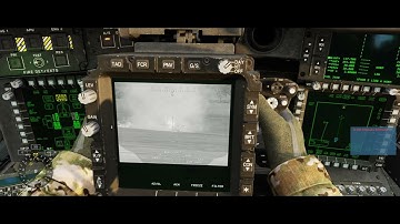 AH-64D New Image Auto Track MTT || Syrian Artillery Convoy 4K 60 FPS DCS 2.8.1.3443 Open Beta Update