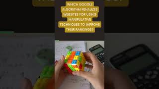 Check your knowledge about Google Algorithm? #shorts #googlealgorithmknowledge