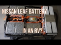 RV House Battery Part 1: Source and Open Nissan Leaf Battery