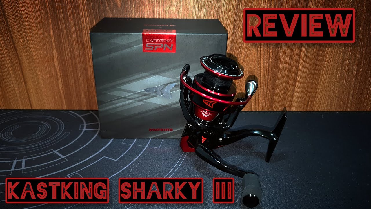 Molinete Kastking Sharky III 3000 Review #molinete #review #pescaesportiva # kastking #kastkingusa 