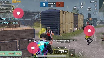 Mi 10T 5G PUBGMOBILE 90FPS TEST WITH FPS METER