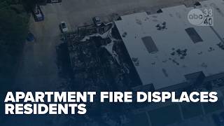 Residents left displaced after fire rips through Birmingham apartment complex