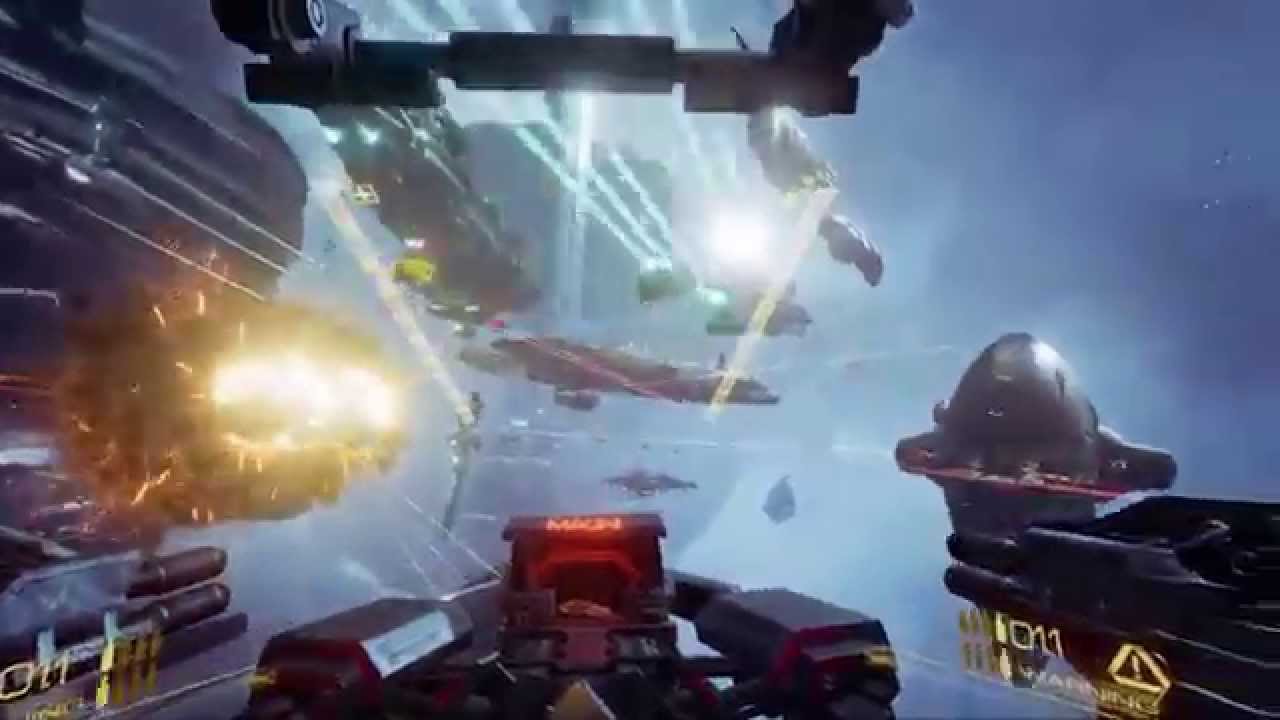 EVE Valkyrie - Virtual Reality Gameplay Trailer [PS4 / PC] - YouTube