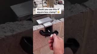 This Clamp Holds Electrical Boxes Perfect Every Time #Electrician #DIY