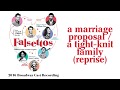 A Marriage Proposal / A Tight-Knit Family (Reprise) — Falsettos (Lyric Video) [2016BC]
