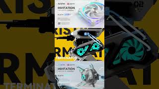 Check out ALSEYE’s new futuristic PC cases at COMPUTEX TAIPEI 2026! #pcbuild#gamingpc #pcgaming