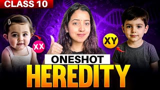 HEREDITY FULL CHAPTER - CLASS 10 SCIENCE | LAST 1 MONTH REVISION | SHUBHAM PATHAK #biology #exam
