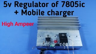 How to make Stepdown converter 5v powerful converter 40v to 5v Regulator with High ampeer IGBT.