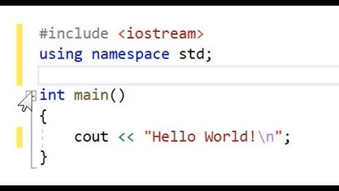 Create a Visual Studio CPP Console Project