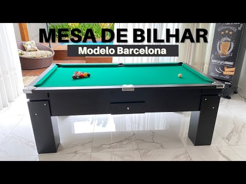 Madri TX e Lacca - Mesa de Bilhar e Sinuca Bilhart's - Bilhart`s