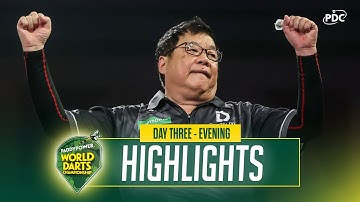 A LEGEND RETURNS! Day Three Evening Highlights - 2025/26 Paddy Power World Darts Championship
