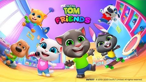 My talking tom friends ( by outfit 7) gameplay walkthrough -part 1 (android)