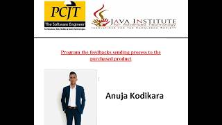 Program the Feedbacks Sending Process | WEB Programming I | Java Institute