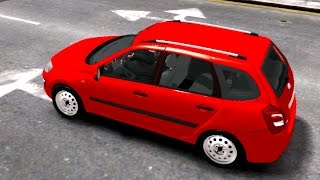 #97 Lada Kalina 2 Universal | New Cars / Vehicles in GTA IV  [60 FPS] _REVIEW