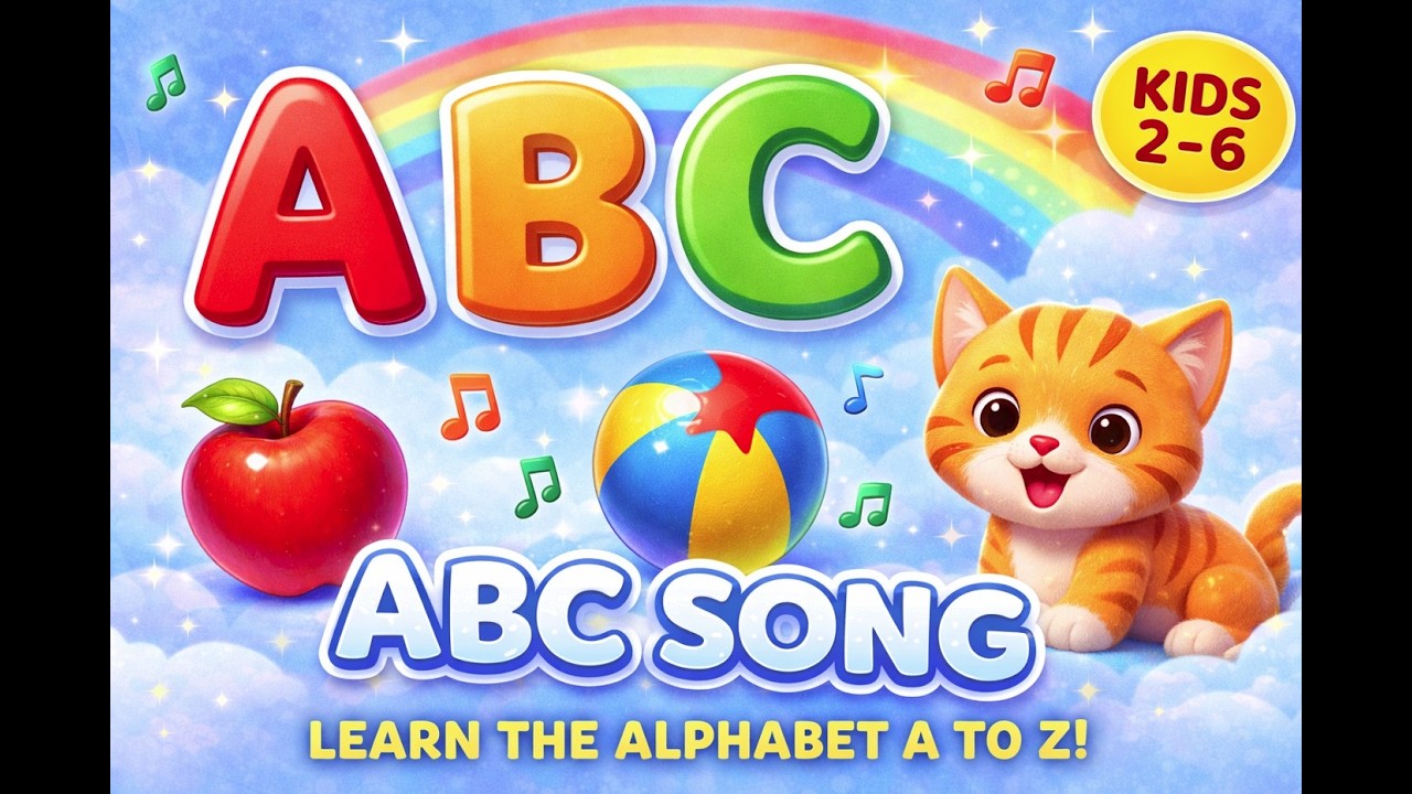 ABC Song | Learn Letters A to Z | Fun Alphabet Song for Kids 🎵