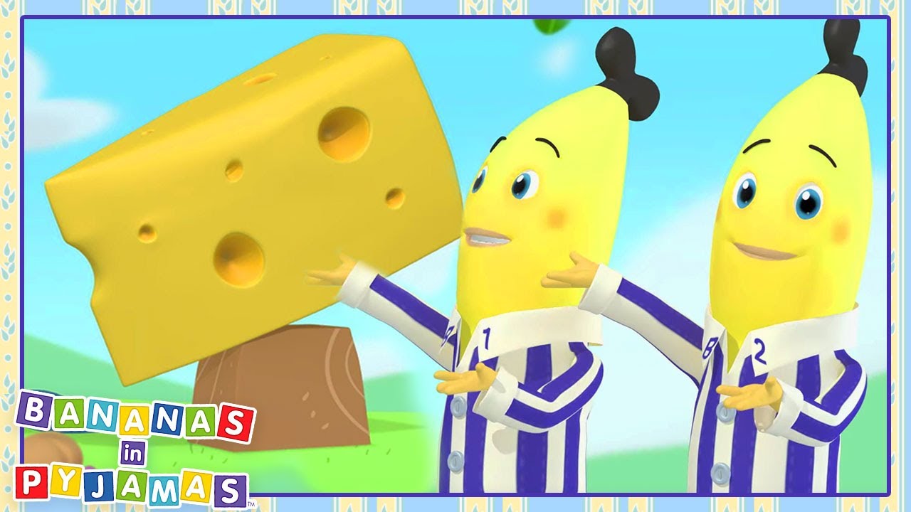 The Big Cheese! | Cartoons for kids | Bananas In Pyjamas