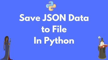 How to save JSON data to a file in Python