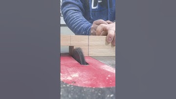 Using a dado stack properly.  That initial cut was butter! #woodworking #satisfying