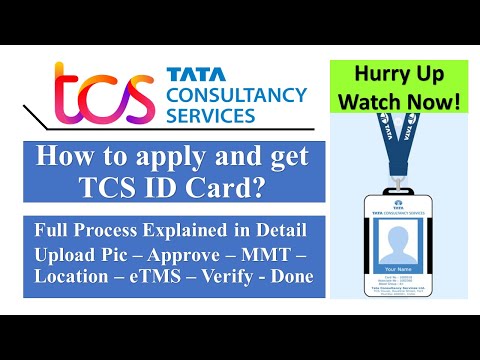 TCS ID Card 2022 | How to apply- New Employee ID Card? | ?Supervisor Approval | eTMS Ultimatix #tcs