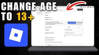 How To Change Roblox Age | Roblox Tutorial (Step-By-Step)