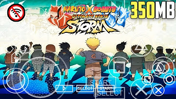 [NEW] NARUTO X BORUTO NINJA STORM REMASTERED V4 PPSSPP ISO MOD ANDROID WITH PERMANENT MENU | NSUNI