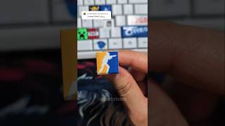 Painting the CS2 Logo on a Tiny Keycap! ⌨️🔥