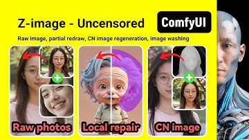 Z-image Full Feature Collection | Raw Images | CN Reference Raw Images | Partial Redraw