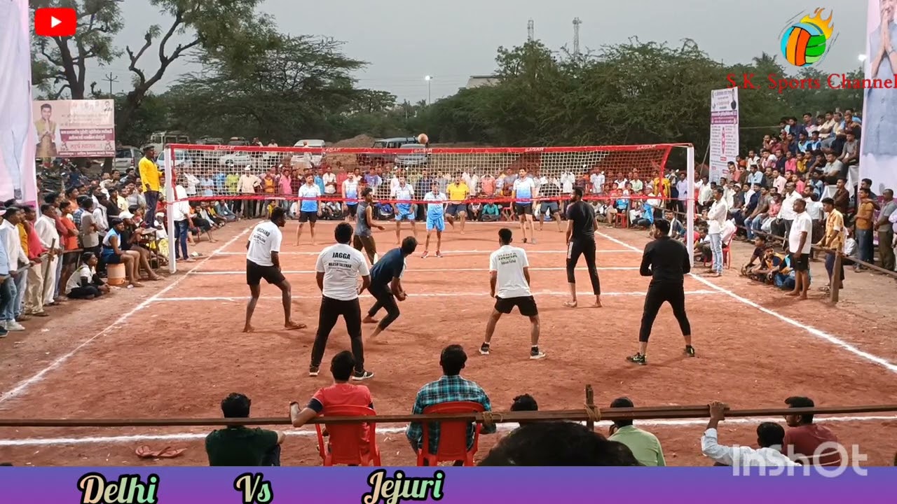 Jejuri Vs Delhi Volleyball Match @Nimbut