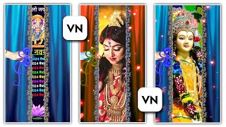 Durga Puja Video Editing VN App | Navratri Status Video Editing VN App | Navratri Video kaise banaye screenshot 1