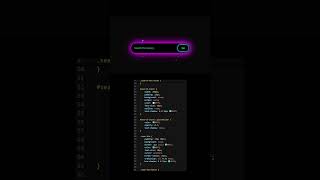 Galaxy Search Bar UI | Neon Glow Sci-Fi Design using HTML &amp; CSS