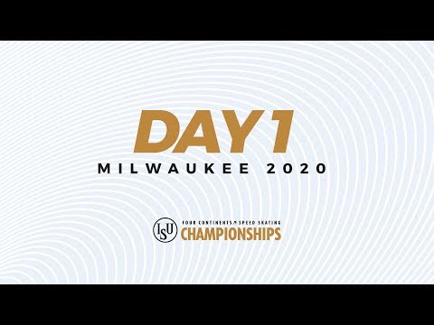 LIVE 🔴 | Day 1 ISU Four Continents Speed Skating Championships | #SpeedSkating