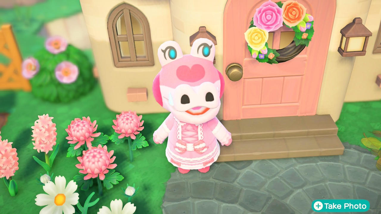 Decorating a Farmer's Market in Animal Crossing