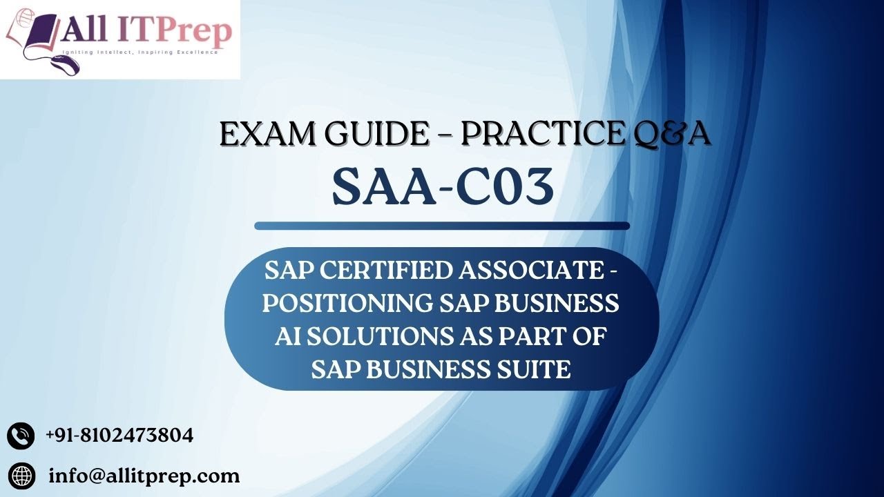 AWS SAA-C03 Certification | Sample Questions & Exam Guide - YouTube