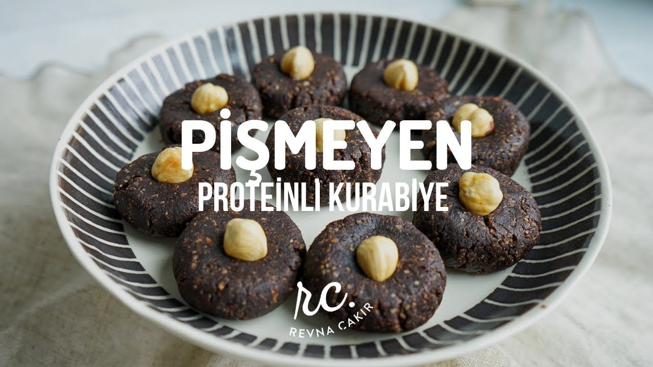 Proteinli Pişmeyen Kurabiye I Vegan& Glutensiz& Şekersiz YouTube