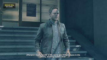 Quantum Break Act 1-3 Library Chase Part 1 [1080p Ultra] [RX580] [No Commentary]