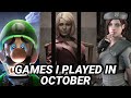 GAMES I PLAYED IN OCTOBER (2024)
