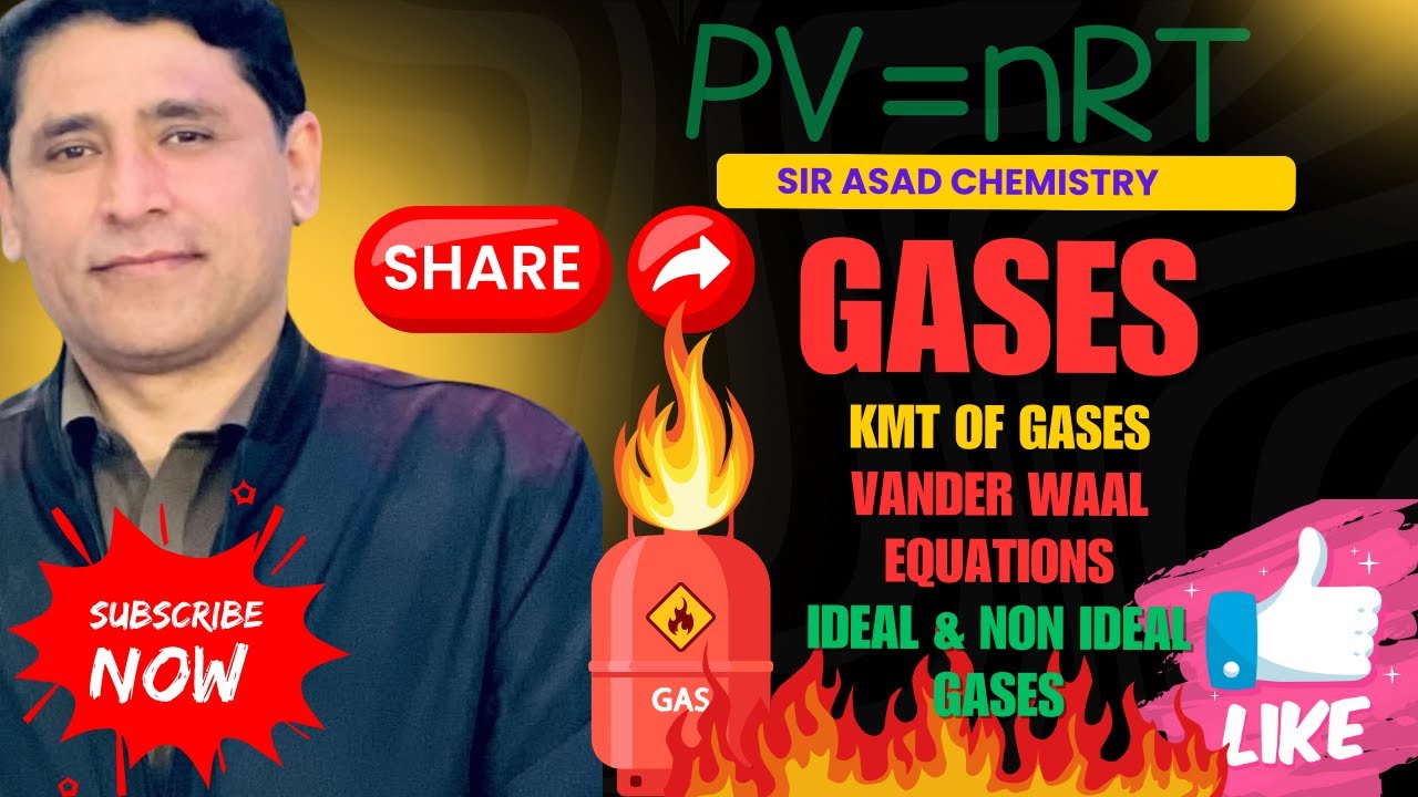 NMDCAT I Gases I Unit 3 I Entry Test Preparation 