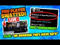 CLIX SWATTED LIVE on STREAM IN TOURNAMENT! (Fortnite Pro)