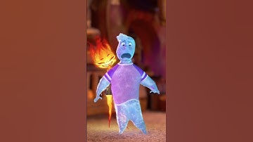 Ember Making Wade Uncomfortable 2   Elemental Promo #shorts